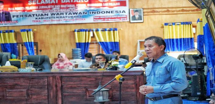 PT Inalum (Persero) Dukung Pelatihan Jurnalistik di Batubara