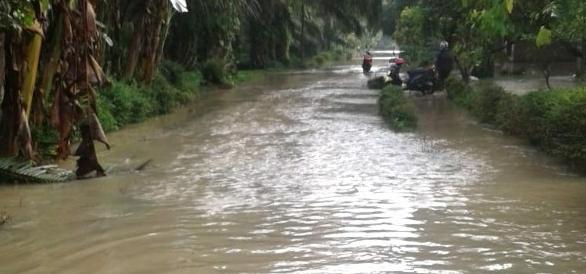 Curah Hujan Tinggi, 4 Kecamatan di Asahan Terendam Banjir