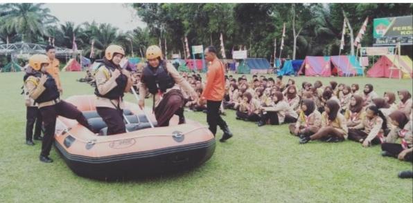300 Siswa Asahan Ikut Pengenalan Penanggulangan Bencana