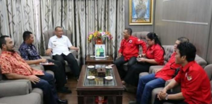  Plt Wali Kota Medan Terima Audiensi Dari DPC Benteng Muda Indonesia 