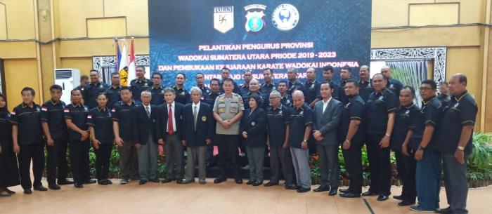 Pengprov Wadokai Sumut Resmi Dilantik