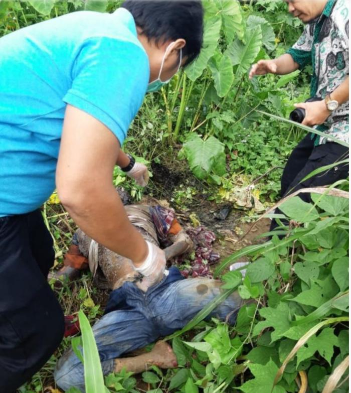 Mayat Pria Hebohkan Warga Timbang Deli Amplas