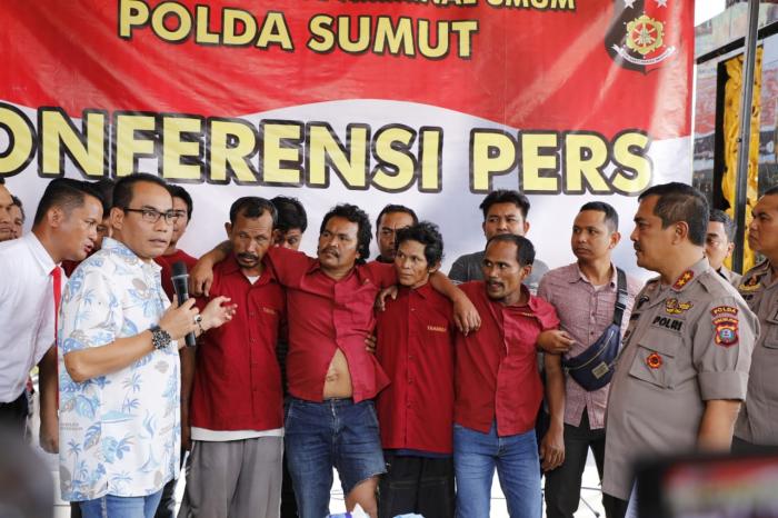 5 Pelaku Pembunuhan di Labuhanbatu Ditangkap