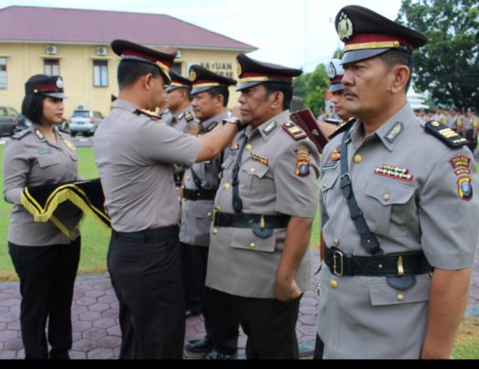 2 Kapolsek Jajaran Polres Labuhanbatu Diserahterimakan 