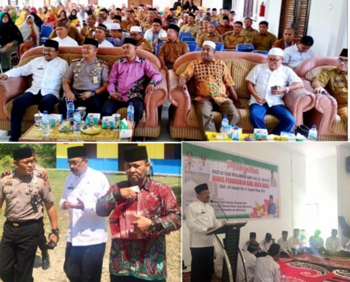 Plt.Kadisdik Batu Bara, Ilyas : Fahami Sejarah Perjuangan Nabi Besar Muhammad SAW