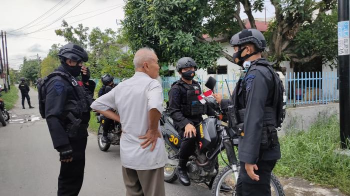 Personel Brimob Galar Patroli Dialogis Cegah Radikalisme dan Anti Pancasila