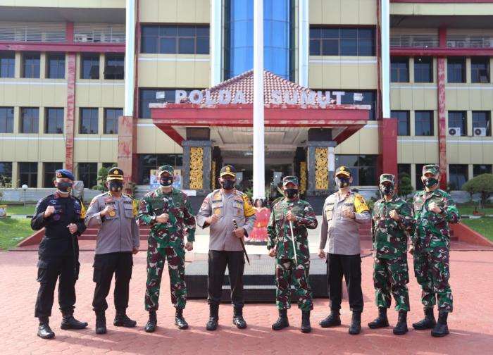  TNI-Polri Sinergitas Jaga Kemanan Pilkada di Sumut
