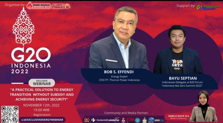 Transisi Energi Butuh Pilihan yang Tepat Agar Masyarakat Tidak Menjadi Korban