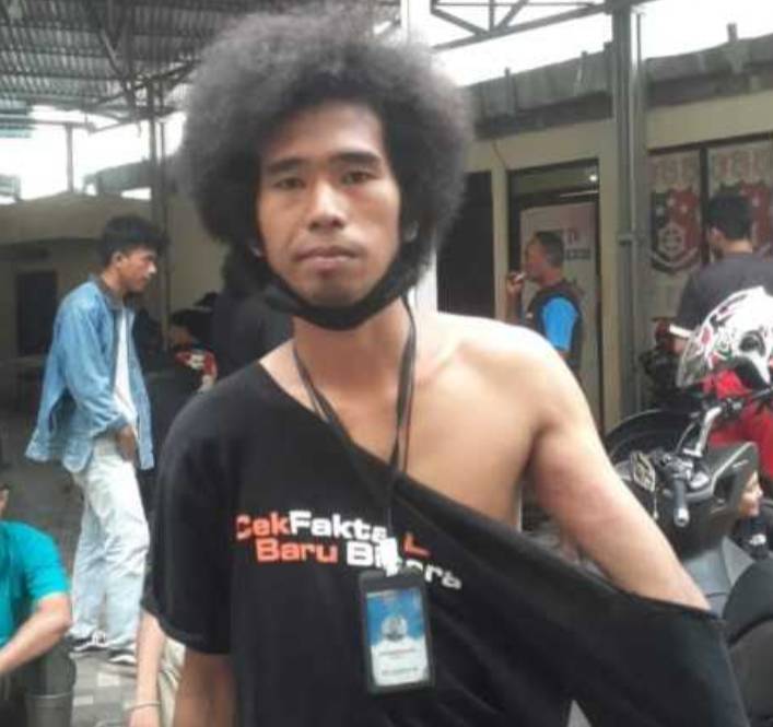 Arogansi Oknum Polres Manado, Seret Wartawan Saat Meliput