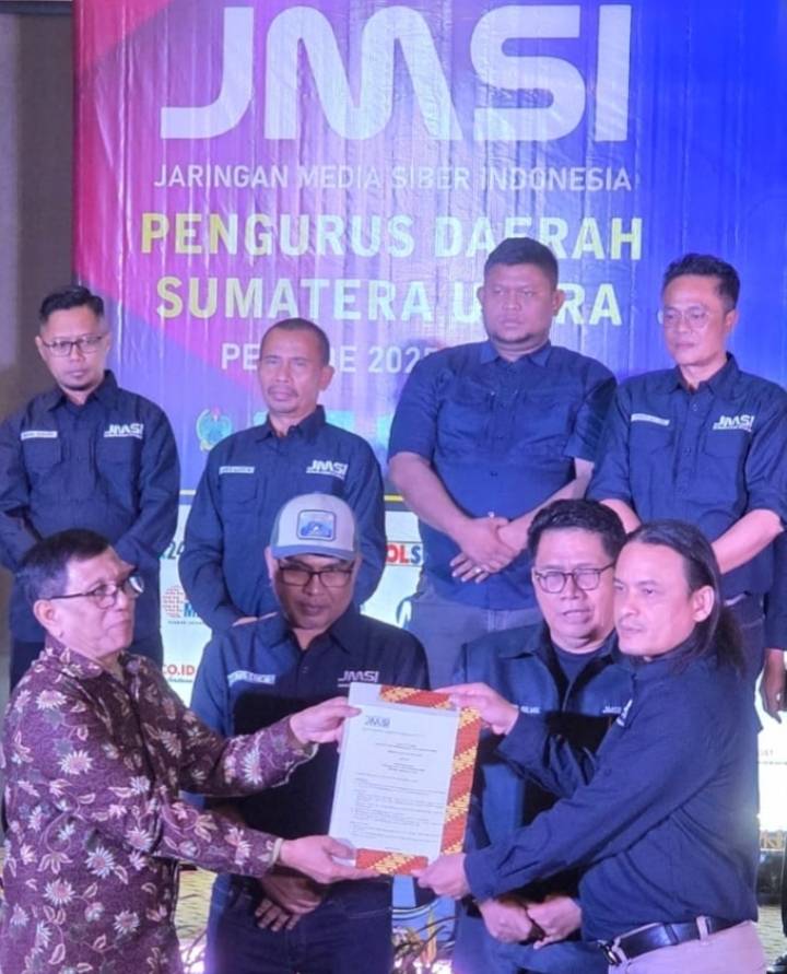Pengurus JMSI Sumut Resmi Dilantik, Wagub: Tugas Suci Jurnalis Tak Berubah
