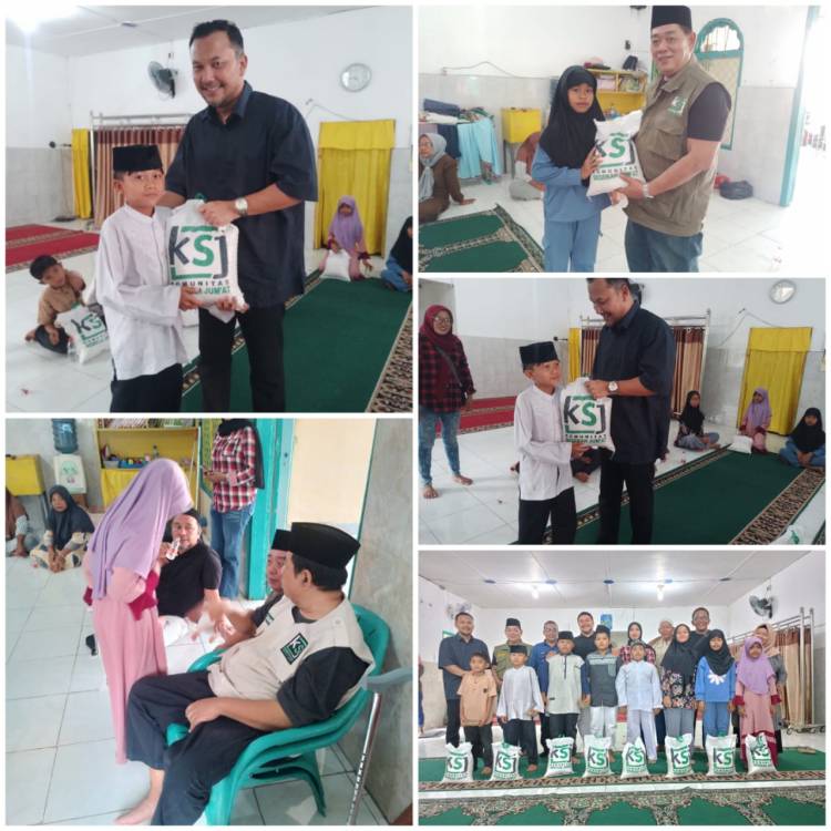KSJ Tebing Tinggi Tebar Kepedulian Sosial di Badak Bejuang, Dukung Visi Pemerintah Kota
