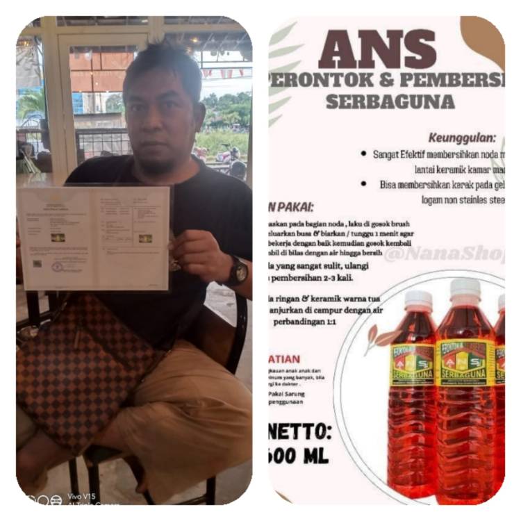DJKI Kemenkum RI : Produk Perontok dan Pembersih Serbaguna Merek "ANS" Resmi, Tidak Meniru Produk RO