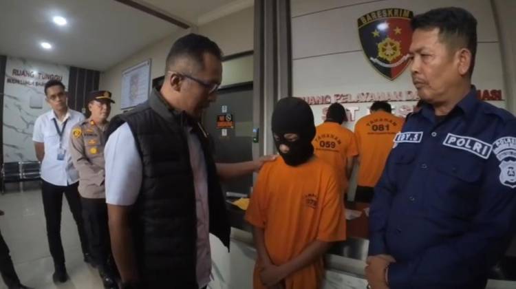 Polres Belawan Tangkap Empat Pelaku Begal Sadis