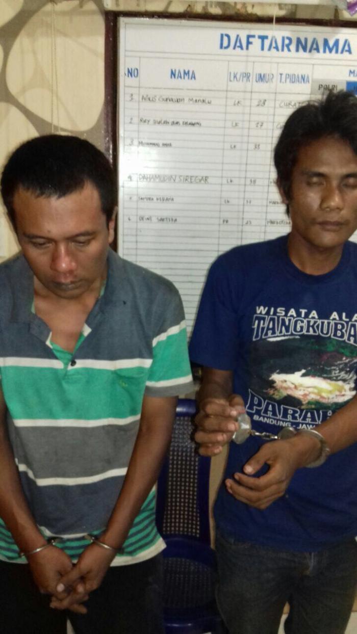 Teriaki Polisi Rampok Sopir Angkot Kedapatan Bawa Sabu