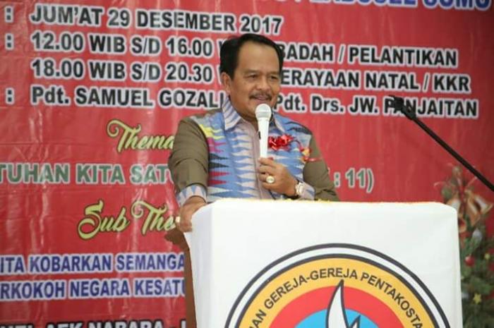 Bupati Labuhanbatu Imbau Masyarakat Jaga Kerukunan Antar Umat Beragama