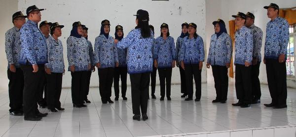 Pemkab Labuhanbatu Adakan Lomba Mars KORPRI