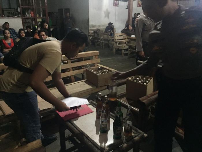 Polsek Patumbak Razia Kafe Jambu