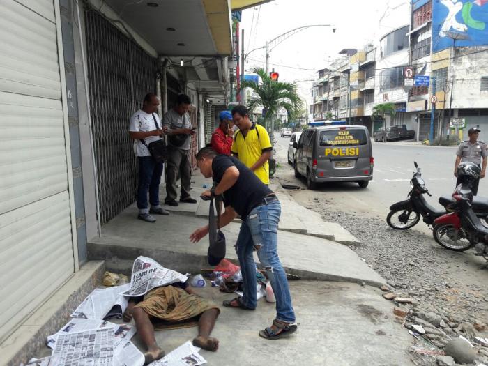 Mayat MrX Gegerkan Warga Jalan Sutomo