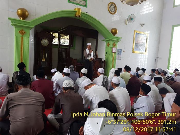 Polisi Cinta Masjid Adalah Program Unggulan Polresta Bogor Kota 