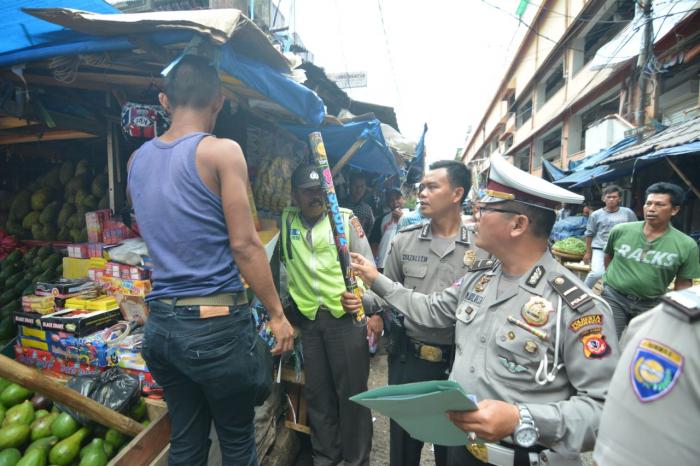 Ciptakan Harkamtibmas, Polresta Bogor Kota Monitoring Penjual Petasan
