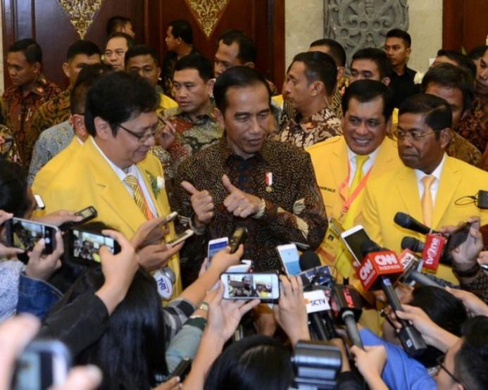Jokowi yang 'Menguasai' Golkar