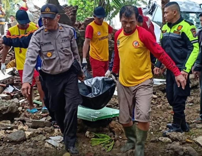 Korban Tsunami Selat Sunda, 62 Orang Meninggal Dunia, 584 Luka-luka dan 20 Hilang 