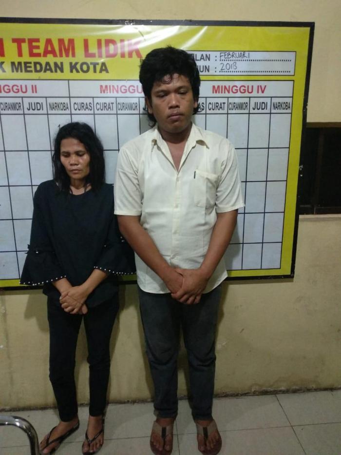 Gasak Perhiasan Senilai Rp 90 Juta, Pasutri Ini Dibekuk