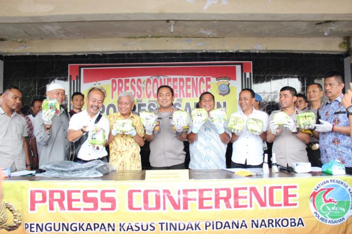 Dua Sindikat Jaringan Narkoba Internasional Ditembak Polres Asahan