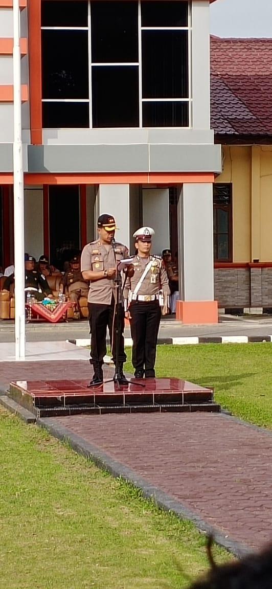 Polres Labuhanbatu Apel Gelar Pasukan Operasi Lilin Tahun 2019