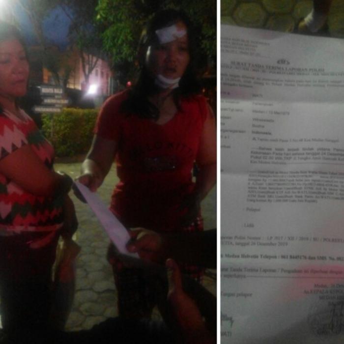 Begal Sadis , Korban Wanita Dibalok Hingga Nyaris Tewas