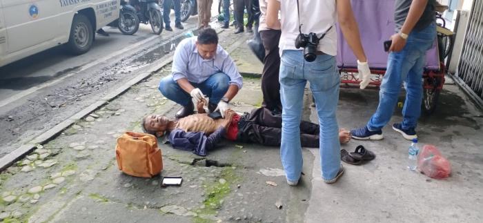 Penarik Beca Dayung Ditemukan Tewas di Pinggir Jalan