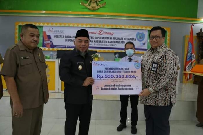 Pemkab Labuhanbatu Sosialisasi dan Bimtek Implementasi Keuangan 