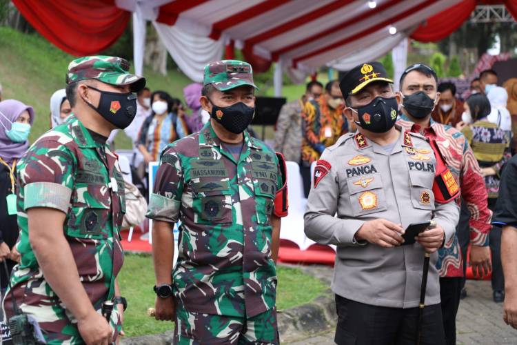 Kapoldasu dan Pangdam Dampingi Wapres Hadiri ISBFE World 2021