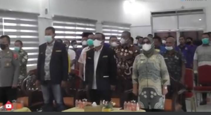 Wabup Labuhanbatu Hadiri Temu Karya Karang Taruna Tahun 2021